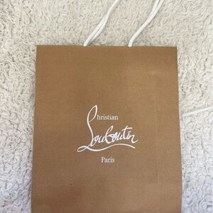 Christian Louboutin shopping bag. Medium. Authentic